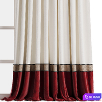 Curtains #26 3D Model Corona