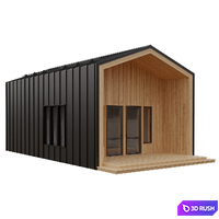 Barn house_001 3D Model Vray, Corona