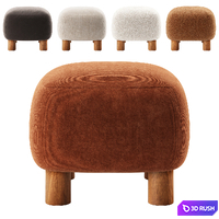 LONDI Pouffe 3D Model Corona