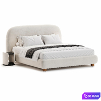 Arwen Bed by Rete Home 3D Model Corona
