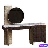 Outfit Vanity Dressing Table 3D Model Corona