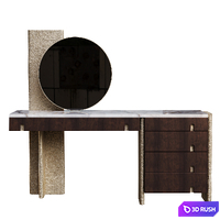 Outfit Vanity Dressing Table 3D Model Corona