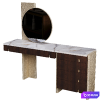Outfit Vanity Dressing Table 3D Model Corona