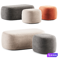 Guest Pouf by Liu Jo Living Collection / Pouf 3D Model Corona