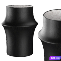 Basi Drum Table 3D Model Vray, Corona
