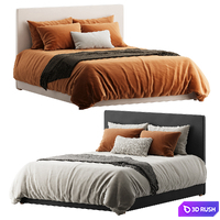 Pacific Bed 3D Model Corona