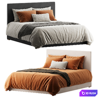 Pacific Bed 3D Model Corona
