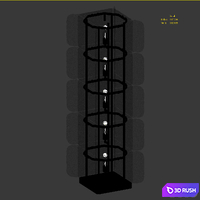 Elias Floor Lamp by Sohohome 3D Model Vray, Corona