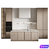 Kitchen modern 16 3D Model Corona