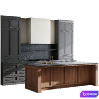 Kitchen Appliance Bosch Kitchen 185 3D Model Corona