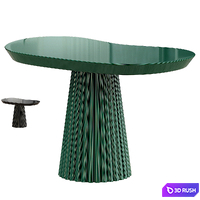 Homage to Miro Table by Thomas Dariel 3D Model Vray, Corona