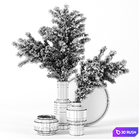 Decor set 16 3D Model Corona