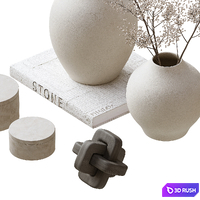 Decorative set 09 3D Model Corona