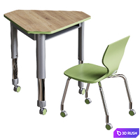 Diamond desk 3D Model Corona