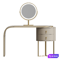 E-MALL | Dressing table 03 3D Model Corona