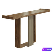 Rectangle Modern Console 3D Model Corona