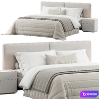 Tatlin Bed 3D Model Vray