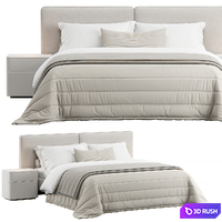 Tatlin Bed 3D Model Vray