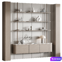Rack 14 3D Model Vray, Corona
