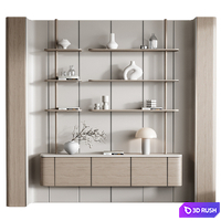 Rack 14 3D Model Vray, Corona