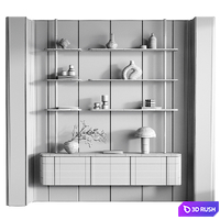 Rack 14 3D Model Vray, Corona