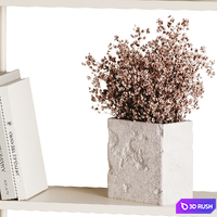 Rack set H7 3D Model Vray, Corona