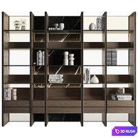 Rack Decor 29 3D Model Vray, Corona