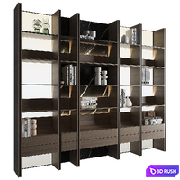 Rack Decor 29 3D Model Vray, Corona