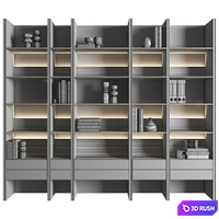 Rack Decor 29 3D Model Vray, Corona