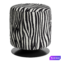 Olun pouf 3D Model Corona