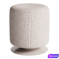 Olun pouf 3D Model Corona