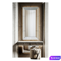 Dressing table with stone stv007. 3D Model Corona