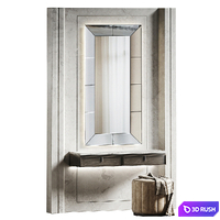 Dressing table with stone stv007. 3D Model Corona