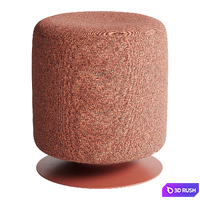 Olun pouf 3D Model Corona