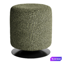 Olun pouf 3D Model Corona