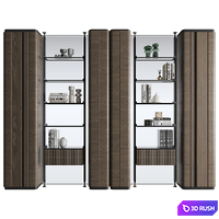 Rack Decor 16 3D Model Vray, Corona