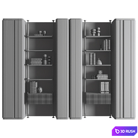 Rack Decor 16 3D Model Vray, Corona