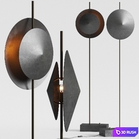 101 Copenhagen Dawn Floor Lamp 3D Model Vray, Corona