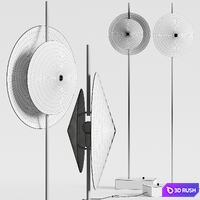 101 Copenhagen Dawn Floor Lamp 3D Model Vray, Corona