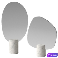 Marble Mirror by TAIWAN CRAFTS &amp; DESIGN 3D Model Vray, Corona