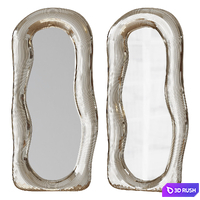 Disco mirror wavy floor 3D Model Corona