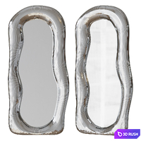 Disco mirror wavy floor 3D Model Corona