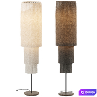 Achitara Column Floor Lamp 3D Model Corona