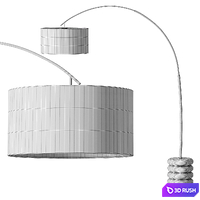 Sandia Arc Floor Lamp 3D Model Corona