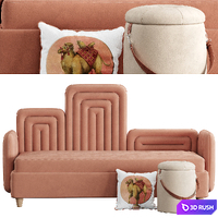 Baby bed Lollipop M Manifesto 3D Model Corona