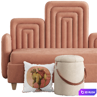 Baby bed Lollipop M Manifesto 3D Model Corona