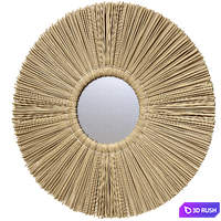 Bazar Bizar The Alang Alang Mirror Natural coastal grass 3D Model Vray