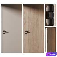 Interior door | Planum Volhovec | 24 3D Model Vray, Corona