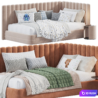 Natan kids bed by Lavsit 3D Model Corona