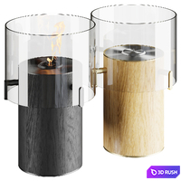 EcoSmart Fire PILLAR | Fireplace 3D Model Corona